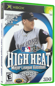 High Heat Major League Baseball 2004 - Box - 3D Image