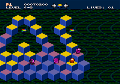 Mega Q*bert - Screenshot - Gameplay Image
