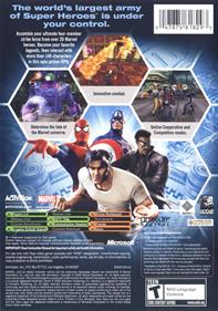 Marvel: Ultimate Alliance - Box - Back Image