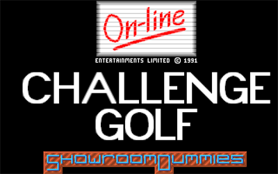 Challenge Golf - Screenshot - Game Title Image