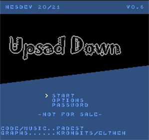 Upsad Down - Screenshot - Game Title Image