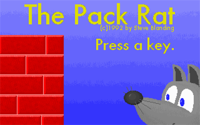 The Pack Rat - Screenshot - Game Title Image