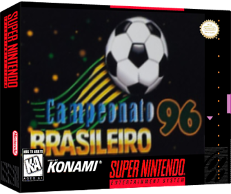 Futebol Brasileiro '96 - Box - 3D Image