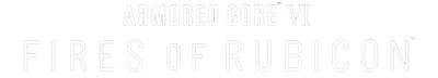 Armored Core VI: Fires of Rubicon - Clear Logo Image
