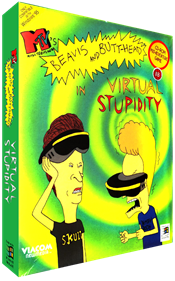 Beavis and Butt-Head in Virtual Stupidity - Box - 3D Image