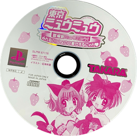Tokyo Mew Mew: Toujou Shin Mew Mew! Minna Issho ni Gohoushi Suru Nyan - Disc Image
