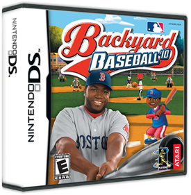 Backyard Baseball '10 - Box - 3D