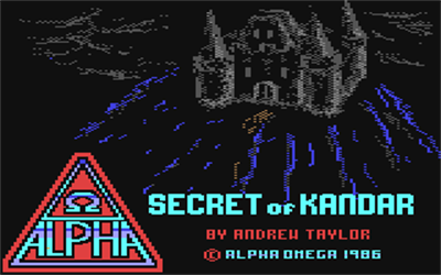 Secret of Kandar - Screenshot - Game Title Image