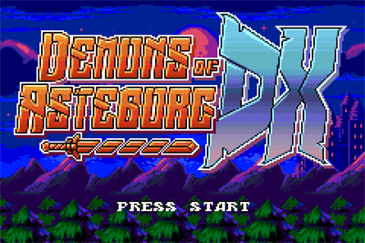 Demons of Asteborg DX - Screenshot - Game Title Image