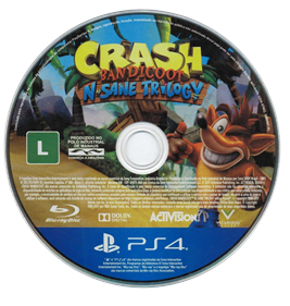 Crash Bandicoot N. Sane Trilogy - Disc Image