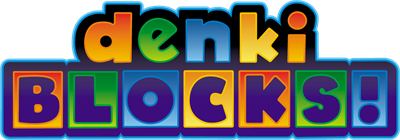 Denki Blocks! - Clear Logo Image