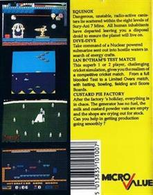 Four Great Games Volume 3 - Box - Back Image