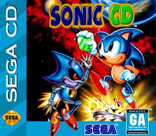 Sonic CD - Box - Front - Reconstructed Image
