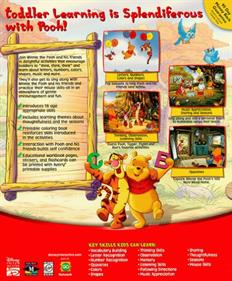 Disney's Winnie the Pooh Toddler - Box - Back Image