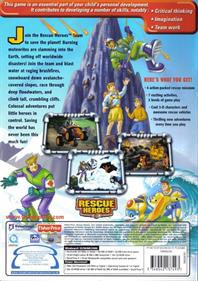 Rescue Heroes: Meteor Madness - Box - Back Image