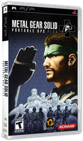Metal Gear Solid: Portable Ops Plus - Box - 3D Image