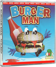 Burger Man - Box - 3D Image