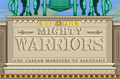 Mighty Warriors - Screenshot - Game Title Image