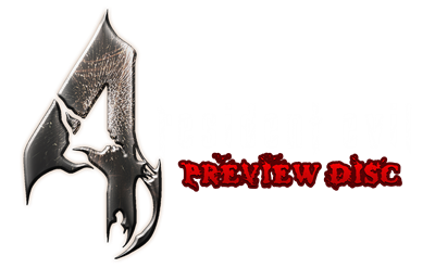 Resident Evil 4 (Preview Disc) - Clear Logo Image