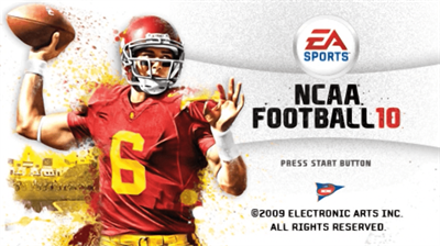 NCAA Football 10 - Screenshot - Game Title Image