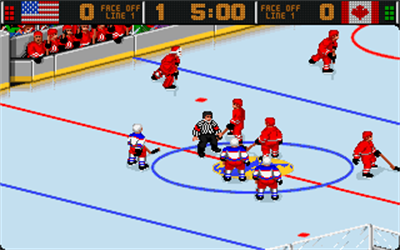 World Hockey '95 - Screenshot - Gameplay Image
