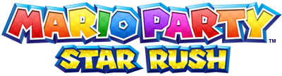 Mario Party: Star Rush - Clear Logo Image