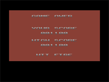 U.F.O. - Screenshot - Game Over Image
