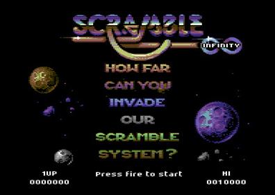 Scramble Infinity - Screenshot - Game Select Image