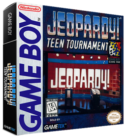 Jeopardy! Teen Tournament - Box - 3D Image