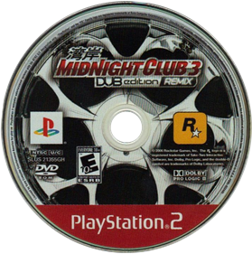 Midnight Club 3: DUB Edition Remix - Disc Image