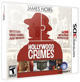 James Noir's Hollywood Crimes - Box - 3D Image