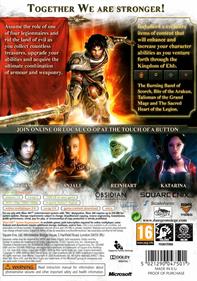 Dungeon Siege III - Box - Back Image