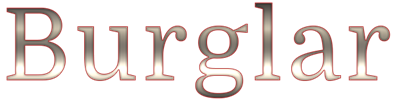 Burglar - Clear Logo Image
