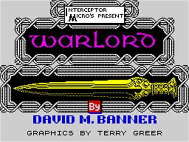 Warlord (Interceptor Software) - Screenshot - Game Title Image
