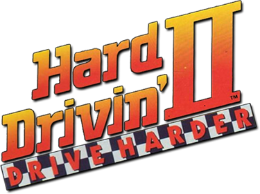 Hard Drivin' II: Drive Harder - Clear Logo