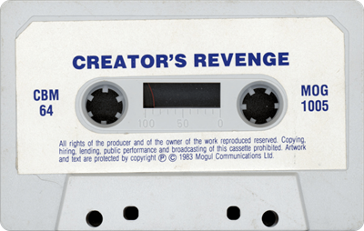 Creators Revenge - Cart - Front Image