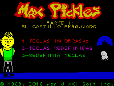 Max Pickles Part 1: The Haunted Castle - Screenshot - Game Select Image