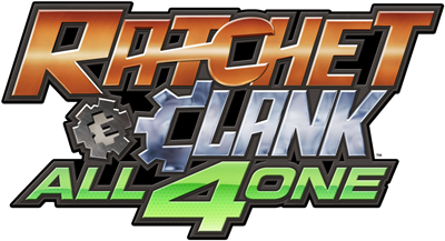 Ratchet & Clank: All 4 One - Clear Logo Image