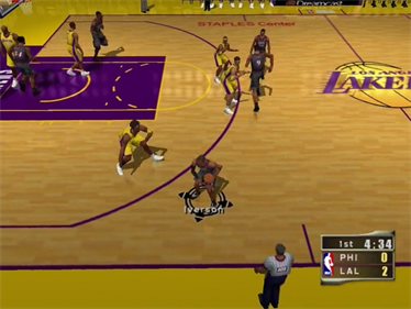 NBA 2K2 - Screenshot - Gameplay Image