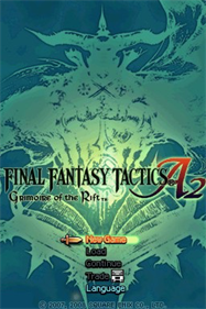 Final Fantasy Tactics A2: Grimoire of the Rift - Screenshot - Game Title Image