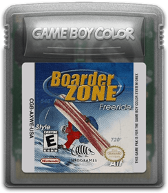 Boarder Zone - Fanart - Cart - Front Image