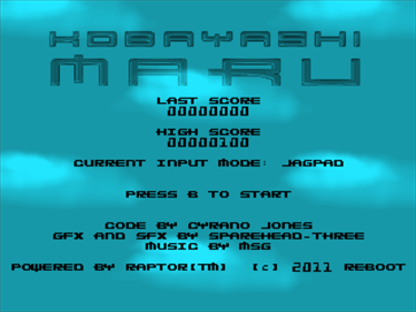 Kobayashi Maru - Screenshot - Game Title Image