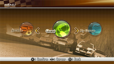 GTI Club: Supermini Festa! - Screenshot - Game Select Image