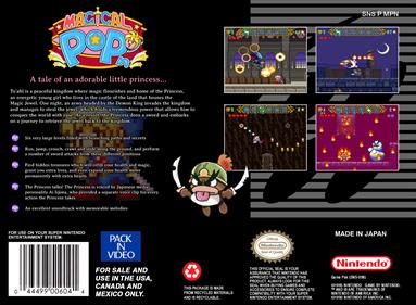 Magical Pop'n - Fanart - Box - Back Image