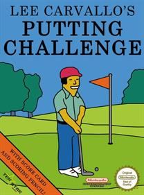 Lee Carvallo's Putting Challenge - Box - Front Image