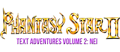 Phantasy Star II Text Adventure Volume 2: Nei's Adventure - Clear Logo Image