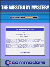 The Westbury Mystery - Fanart - Box - Front Image