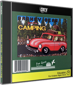 Barney Bear Goes Camping - Box - 3D