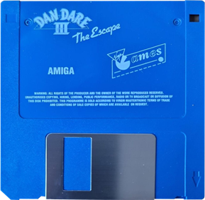 Dan Dare III: The Escape - Disc Image