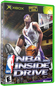 NBA Inside Drive 2002 - Box - 3D Image